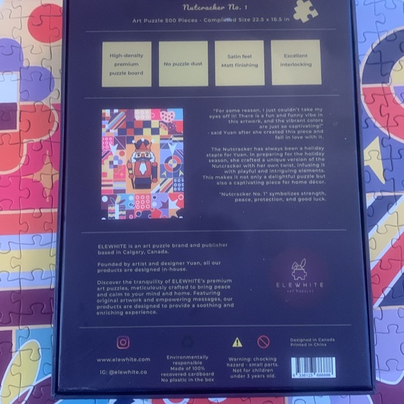 Puzzle by Elewhite. 500 pcs. Nutcracker No 1 - Picture 2 of 11